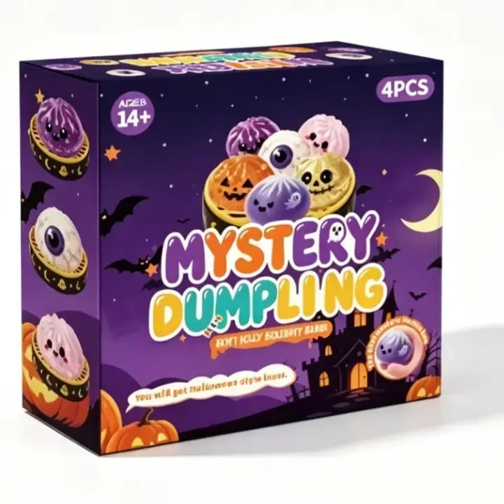 Spooky Glitter Ghost Squeeze Toy
