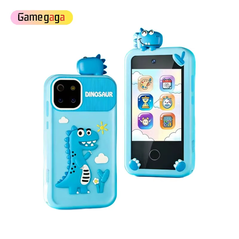 Gamegaga P10 Kids Educational Touch Screen Smart Phone with Music & Games 1000Mah Battery Multi-Language for Boys & Girls
