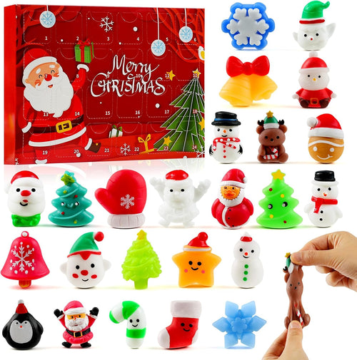 Christmas Advent Calendar 2026 with Mochi Squishy Toys 24 Days