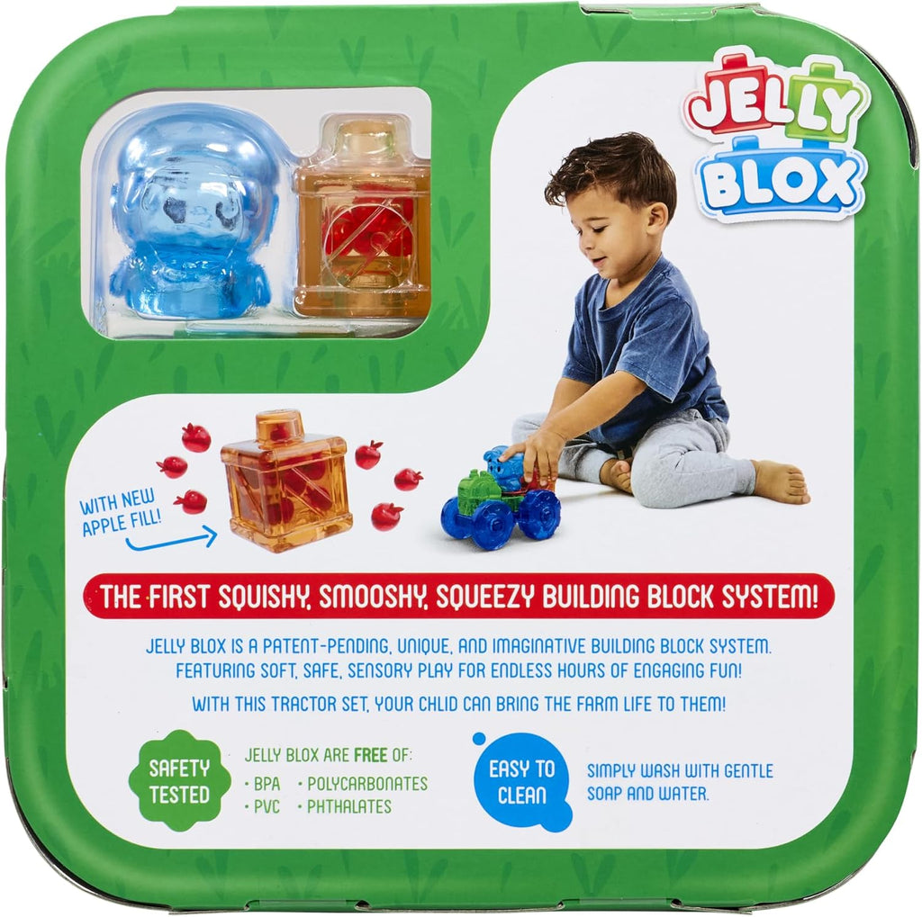 Tractor Set Includes 12 Pieces Toddler/Preschool Building Blocks