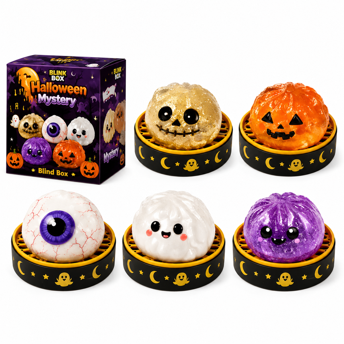 Spooky Dumpling Squishy Mystery Box