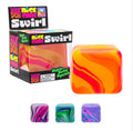 Nee Doh Swirl Nice Cube, Satisfying Square Shaped Sensory Relief
