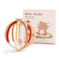 Baby Rattle Toy Wooden Rain Drum with Silicone Baby Sensory Touch Toy Newborn Dental Care Gum Anti-Eating Hand Molar Stick Gif (Copy)