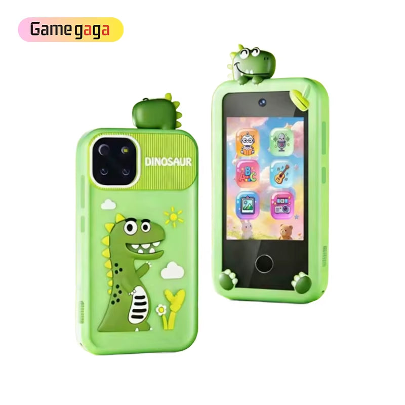 Gamegaga P10 Kids Educational Touch Screen Smart Phone with Music & Games 1000Mah Battery Multi-Language for Boys & Girls