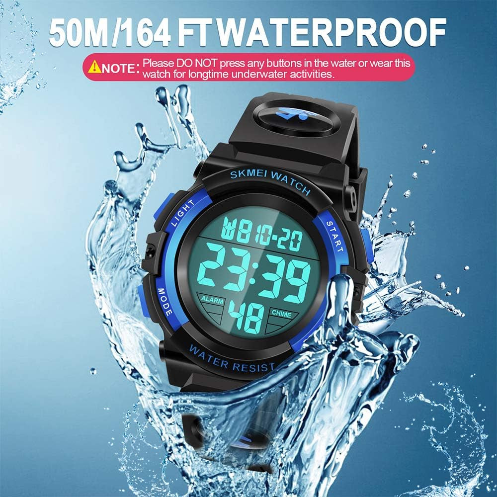 LED Digital Waterproof Watch for Kids - Kids Gifts