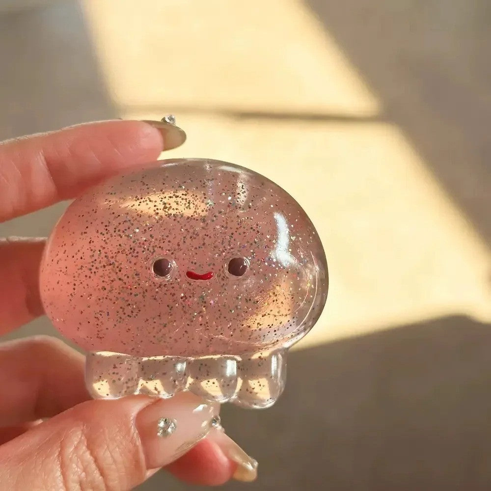 Jellyfish Jelly Squishy Toy Slow Rebound Stress Relief Fidget